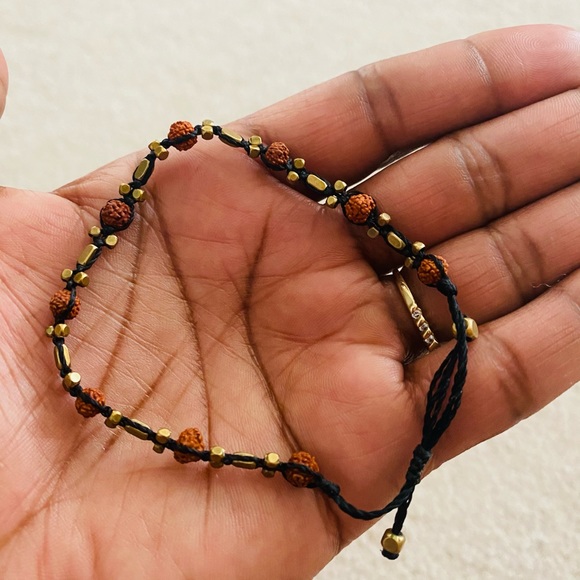 Adjustable Brass Bracelet - Picture 4 of 6